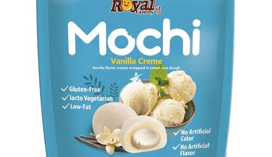 ROYAL FAMILY VANILLA CREME MOCHI 120G