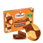 ST MICHEL GALETTE MOELLEUSE MARBREE CHOCOLAT 180G