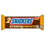 SNICKERS CREAMY PEANUT BUTTER CHOCOLAT BARRE 36.5G