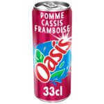 OASIS BOISSON SAVEUR POMME CASSIS FRAMBOISE 33CL