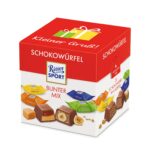RITTER SPORT CHOCO CUBE MIX COFFRET 18 PCS 144G