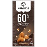 CLAVILENO 60% CACAO ALMENDRA NEGRO CHOCOLAT SANS SUCRE 100G