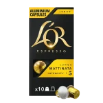 L OR ESPRESSO CAFE LUNGO MATTINATA N05 10 CAPSULE