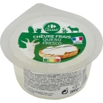 CARREFOUR CHEVRE FRAIS QUESO FRESCO 200G