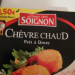 SOIGNON LES CHEVRES CHAUD PRET A DORER 100G