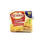 PRESIDENT CROQUE EMMENTAL 10TRANCHES 150G