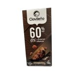 CLAVILENO 60% CACAO NEGRO CHOCOLAT SANS SUCRE 100G