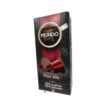 MUNDO POUR ELLES CAFE 10 CAPSULES 58G