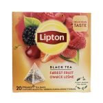 LIPTON FOREST FRUIT BLACK TEA 20 PYRAMID 34G