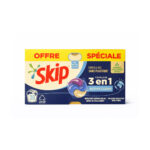 SKIP 3EN1 ACTIVE CLEAN POUR LINGE 38 CAPSULES