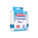 SPONTEX BOX 12 MICROFIBRE