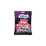VIDAL JELLY FILLED GUMMI SKULLS BONBON GELIFIES 90G