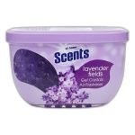 AT HOME SCENTS LAVENDER FIELDS GEL CRYSTALS AIR FRESHENER 150G