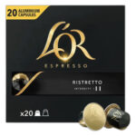 L OR RISTRETTO N 11 CAFE 20 CAPSULES 104G