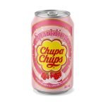 CHUPA CHUPS STRAWBERRY CREAM SPARKLING BOISSON 345ML