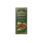 HRRITAGE MILK CHOCOLATE WITH CHOPPED PISTACHIO 100G