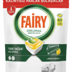 Fairy original 60 capsules lave-vaisselle 810g