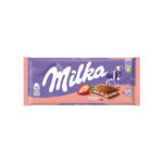 MILKA STRAWBERRY CHOCOLAT TABLETTE 100G