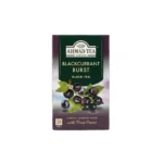 AHMAD TEA LONDON BLACKCURRANT BURST WITH FRUIT PIECES BLACK TEA 20PCS 40G