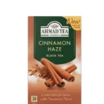 AHMAD TEA LONDON WITH CINNAMON PIECES BLACK TEA 20PCS 40G