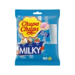 CHUPA CHUPS PALO DE PAPEL MILKY 10 LOLLIPOPS