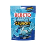 BEBETO FREEZE CRUNCHY BLUE RASPBERRY RINGS 35G