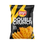 LAYS EXTRA CHEESE DOUBLE CRUNCH CHIPS 50G