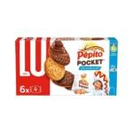LU PEPITO POCKET GOUT CHOCOLAT AU LAIT BISCUIT 230.4G